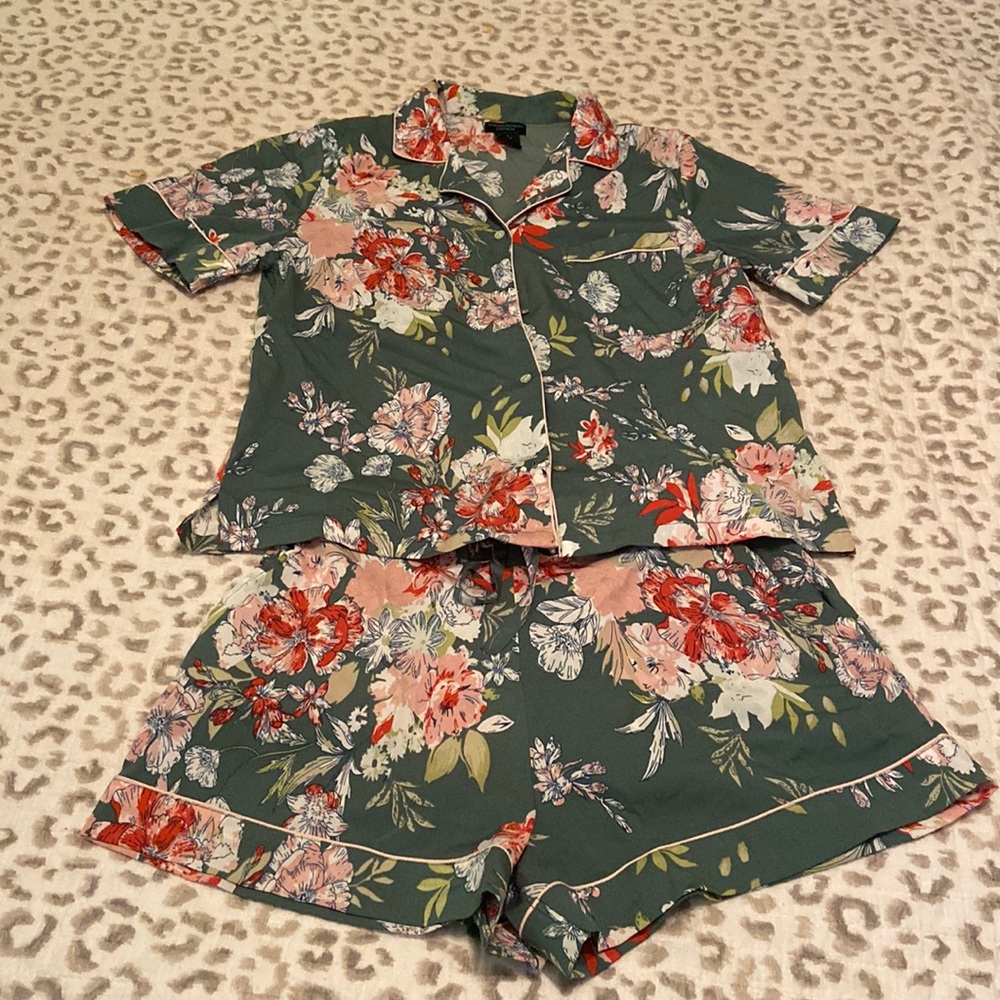 Cynthia Rowley Satin PJ Set